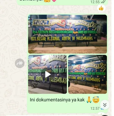 Pengiriman Papan Bunga Duka Rawamekar Blanakan