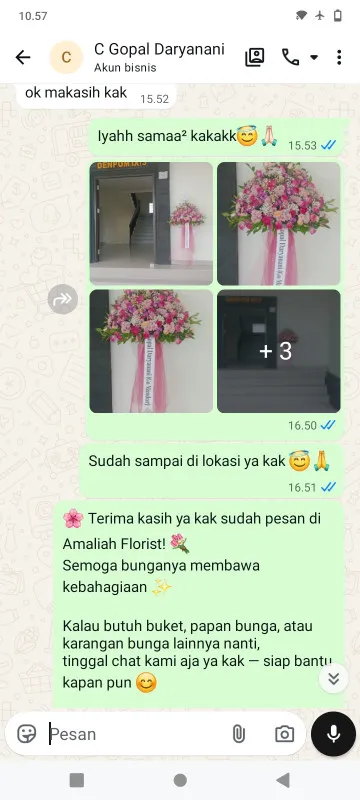Pengiriman Karangan Bunga Rawamekar Blanakan