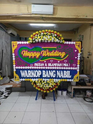 Papan Bunga di Rawamekar Blanakan