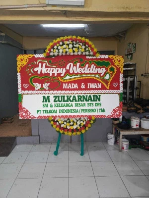 Papan Bunga di Rawamekar Blanakan